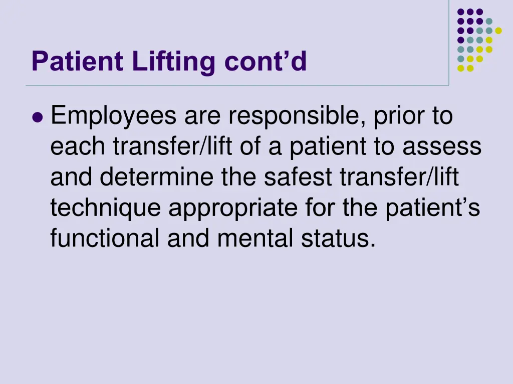 patient lifting cont d 3