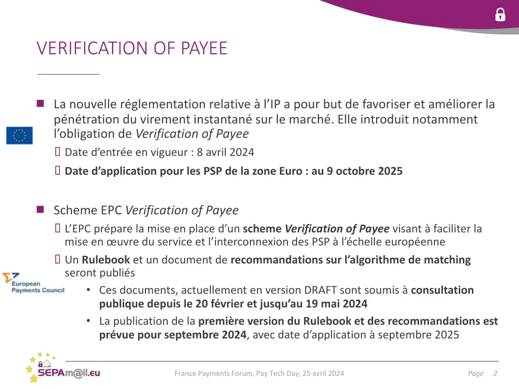 verification of payee