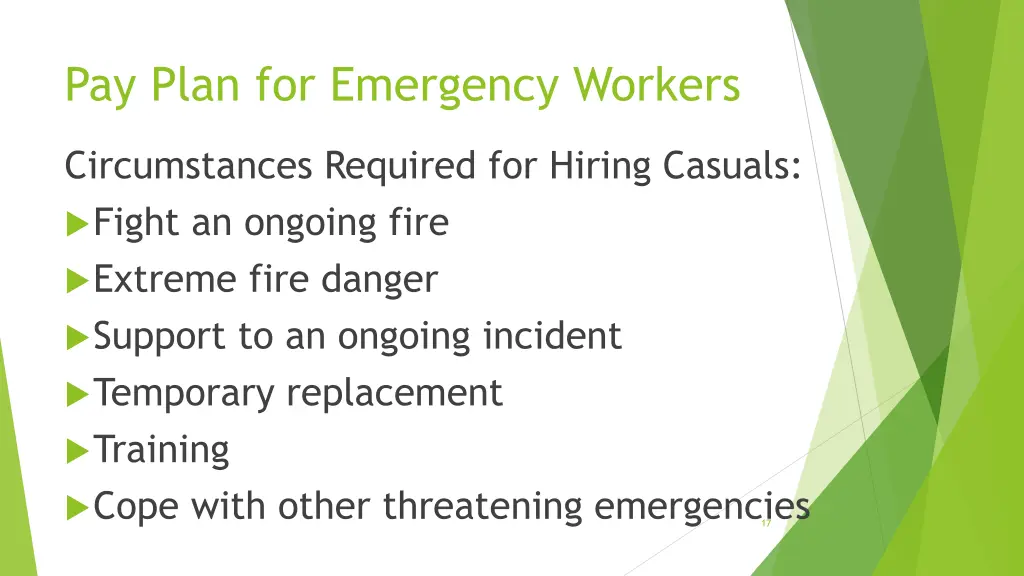 pay plan for emergency workers 4