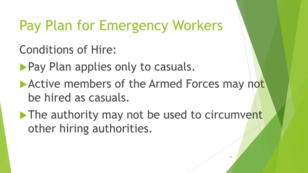pay plan for emergency workers 5