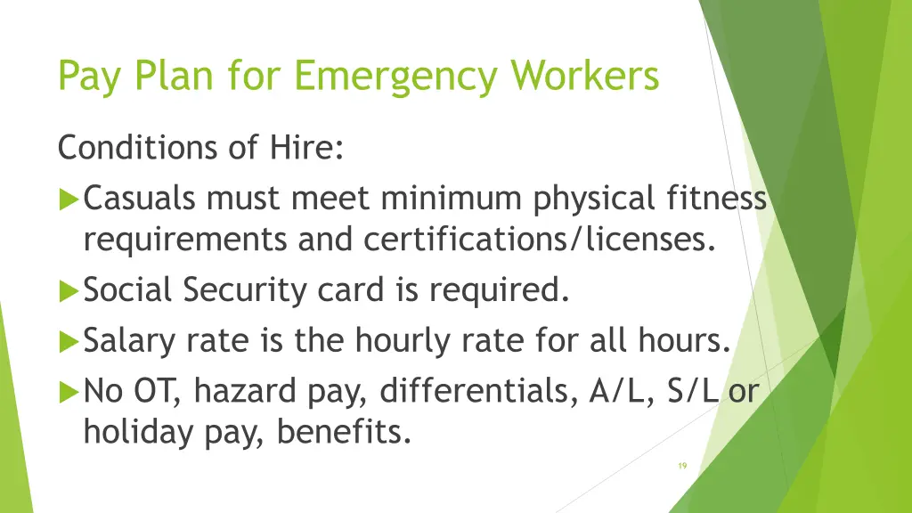 pay plan for emergency workers 6