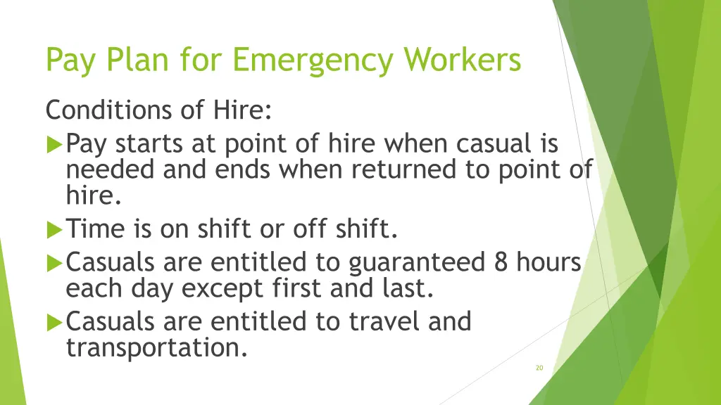 pay plan for emergency workers 7