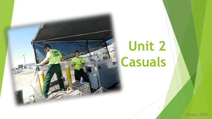 unit 2 casuals