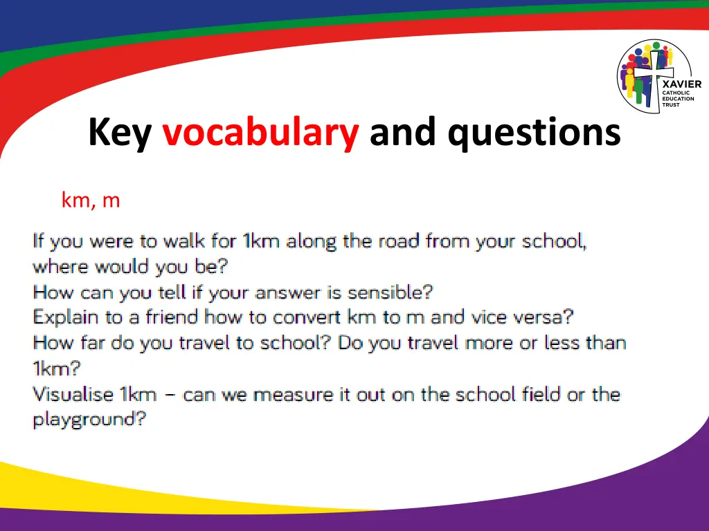 key vocabulary and questions