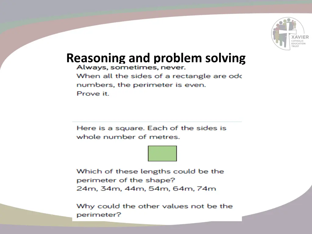 reasoning and problem solving 5