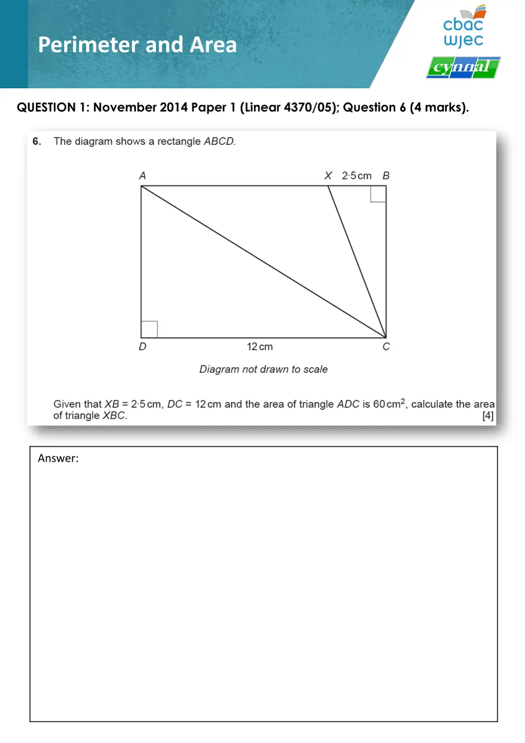 perimeter and area 1