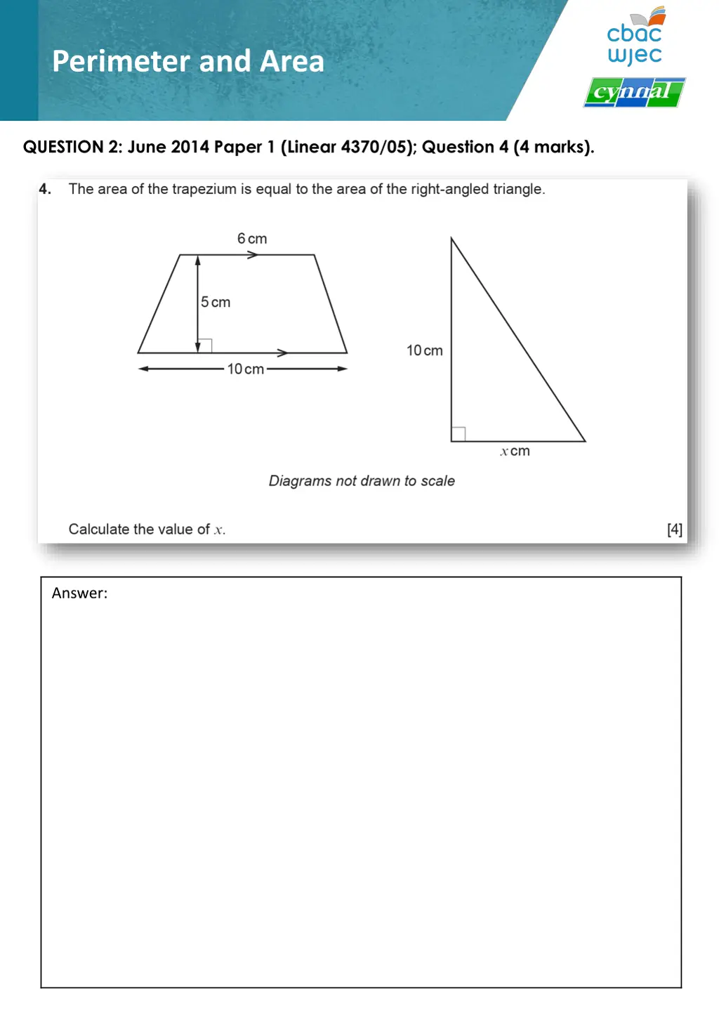 perimeter and area 2