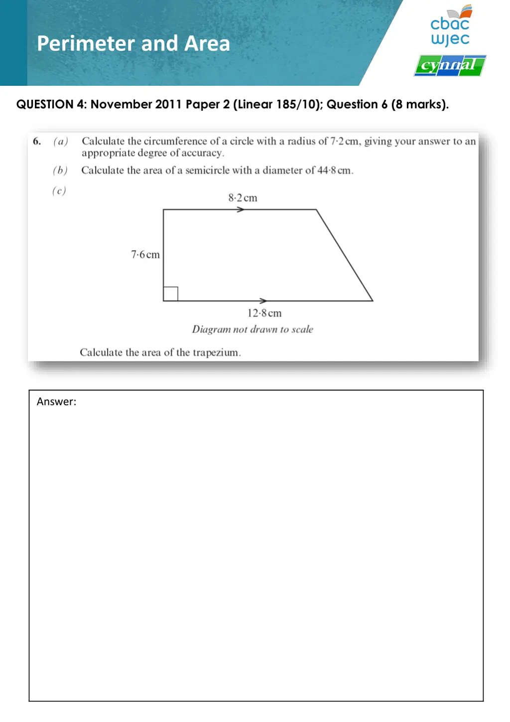 perimeter and area 4