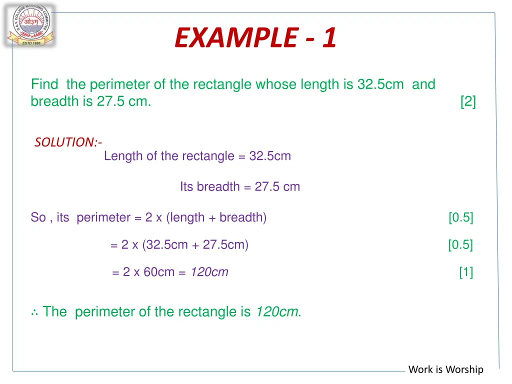 example 1
