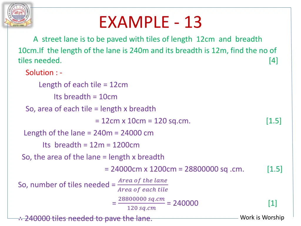 example 13