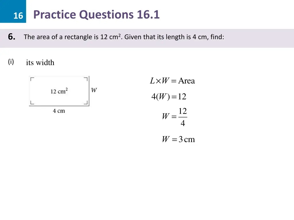 16 practice questions 16 1 12