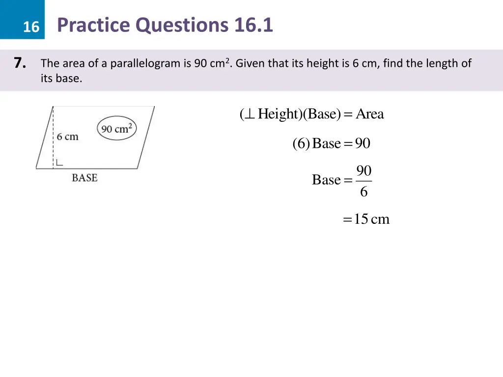 16 practice questions 16 1 14