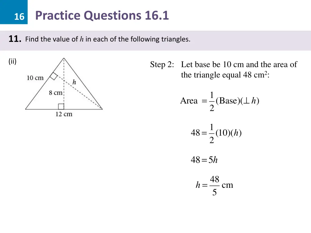 16 practice questions 16 1 24