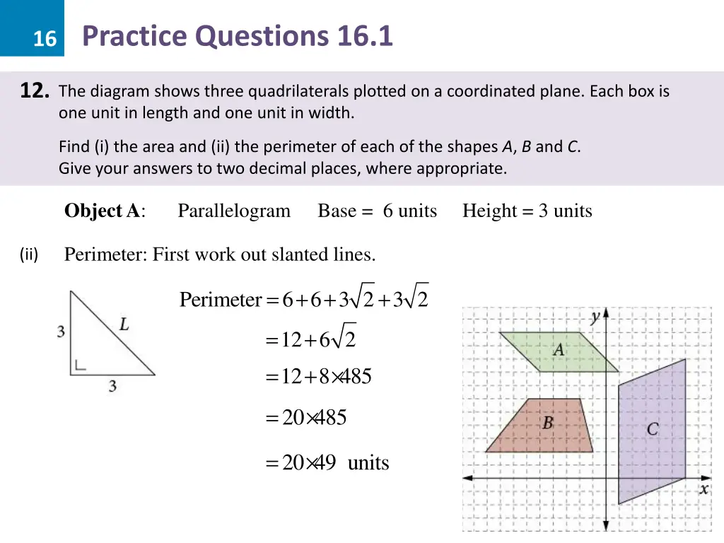 16 practice questions 16 1 27