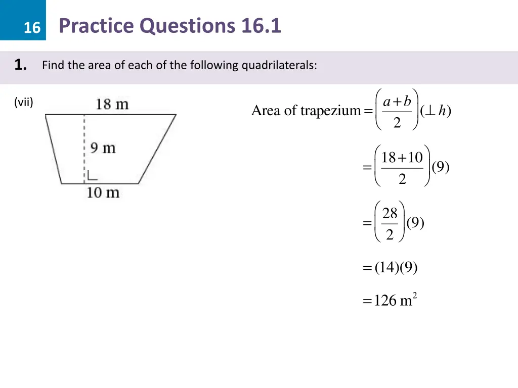 16 practice questions 16 1 3