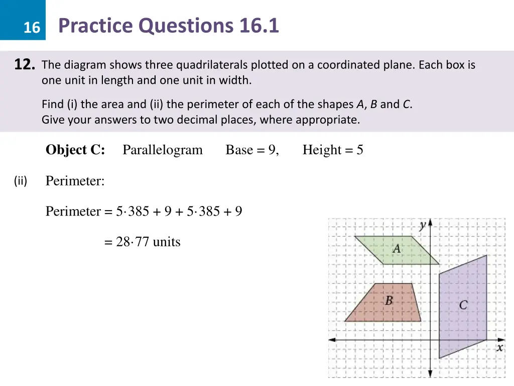 16 practice questions 16 1 34