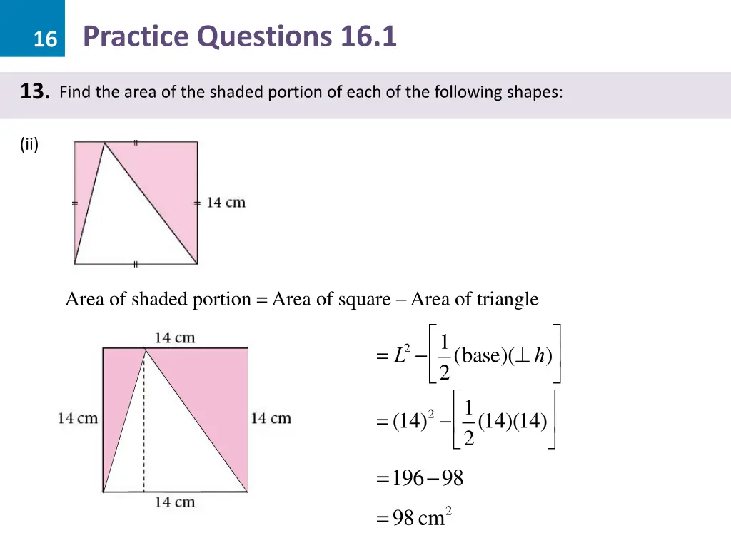 16 practice questions 16 1 36