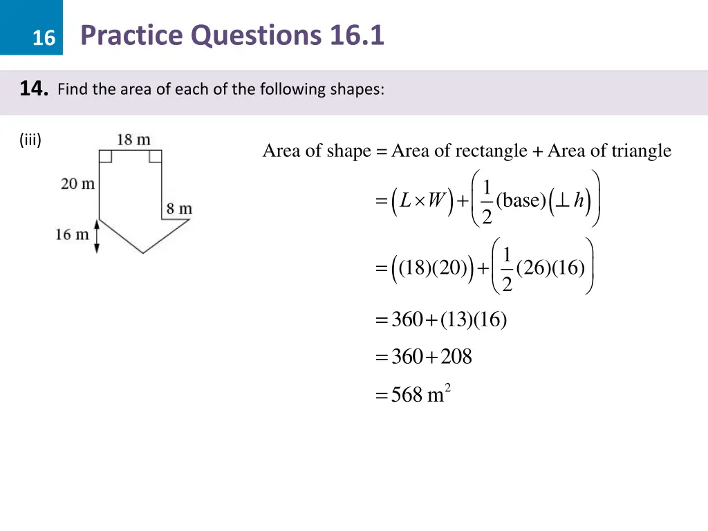 16 practice questions 16 1 41