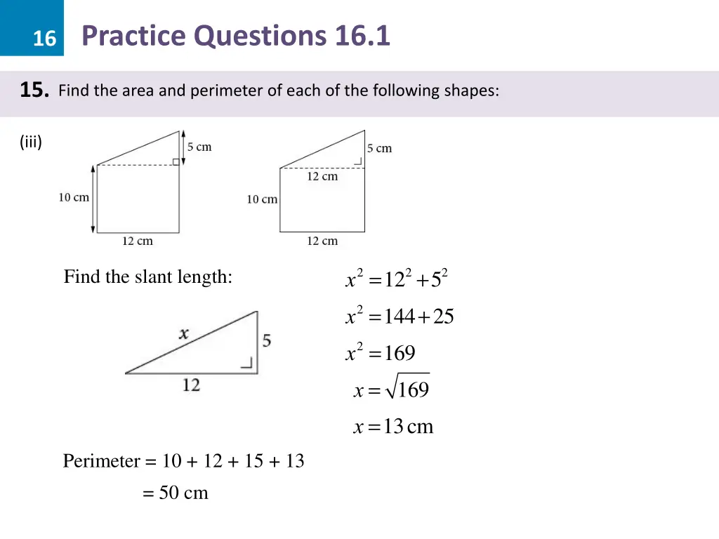 16 practice questions 16 1 48