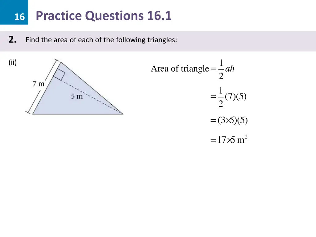 16 practice questions 16 1 6