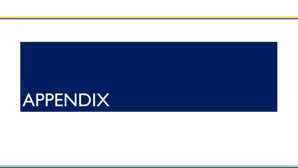 appendix