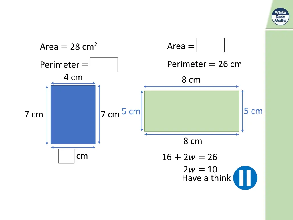 area 40 cm