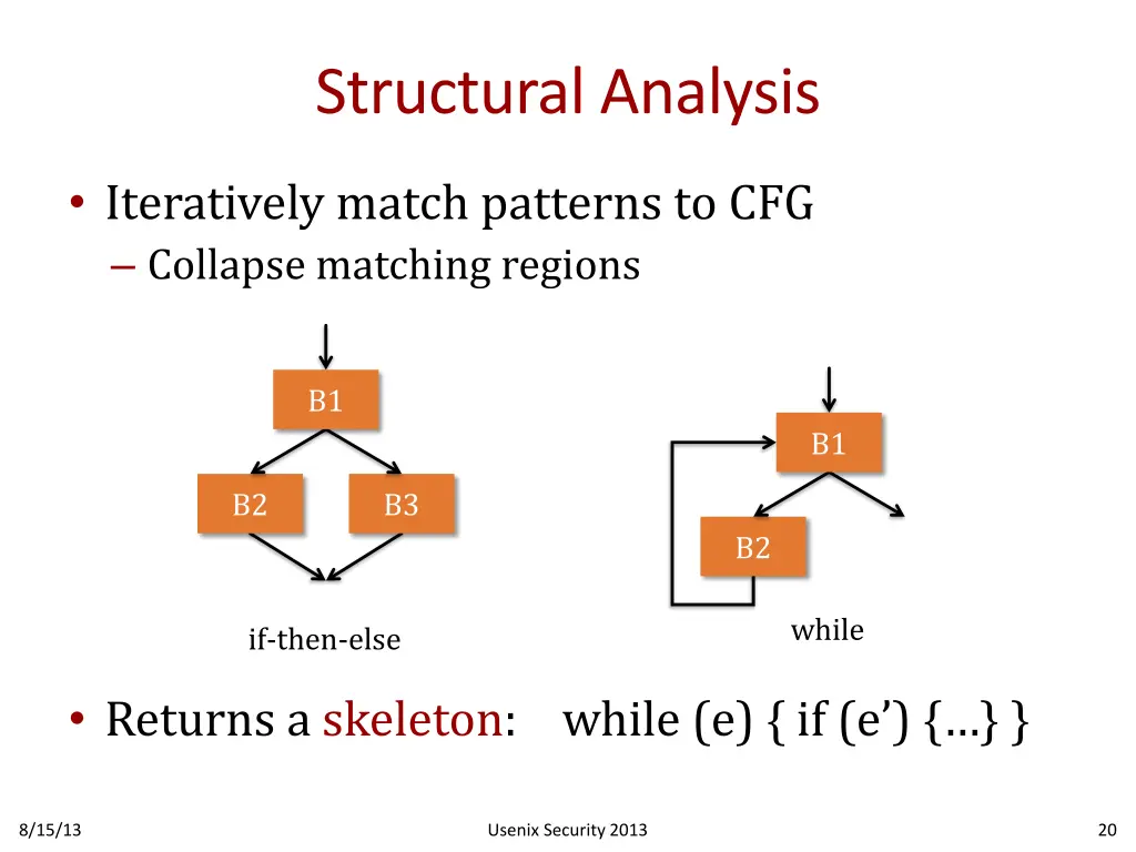 structural analysis