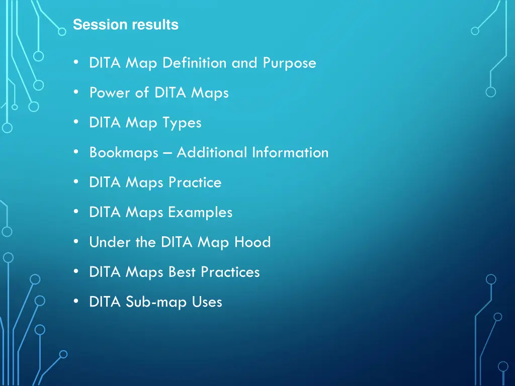 session results