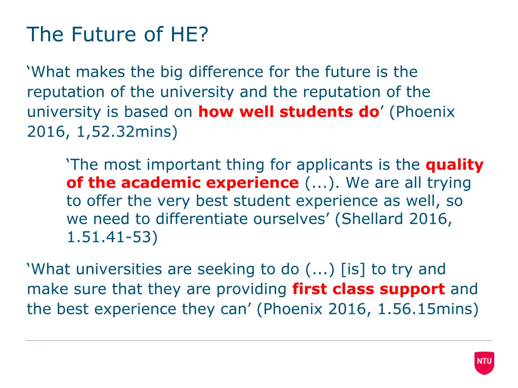 the future of he