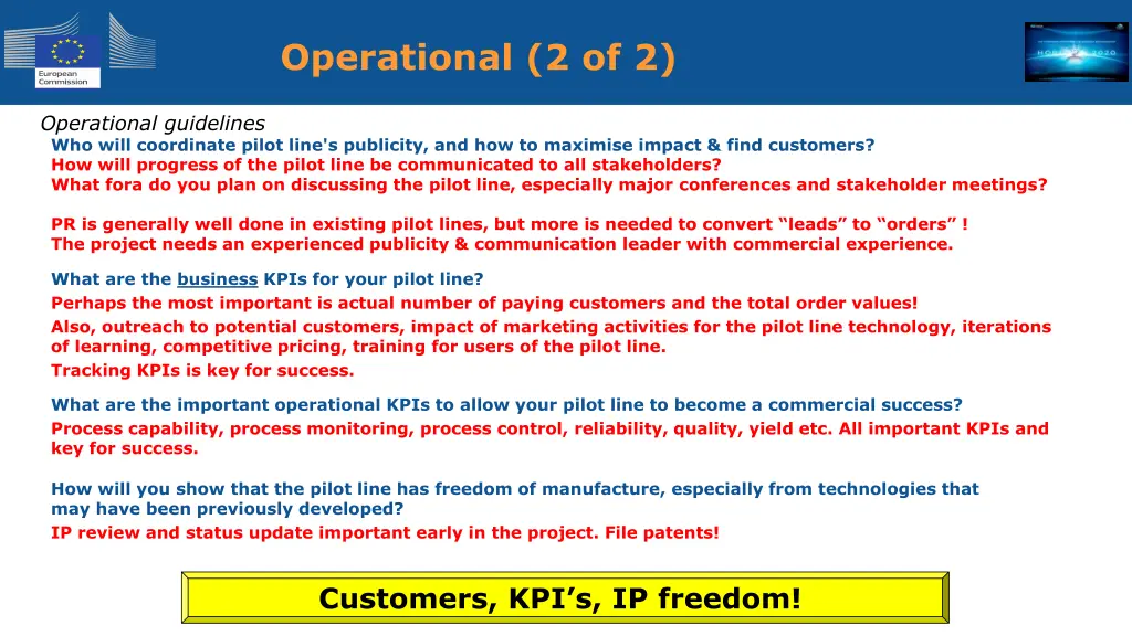 operational 2 of 2