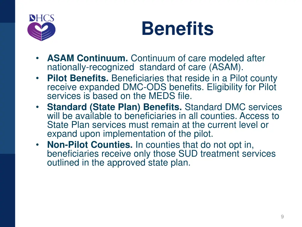 benefits
