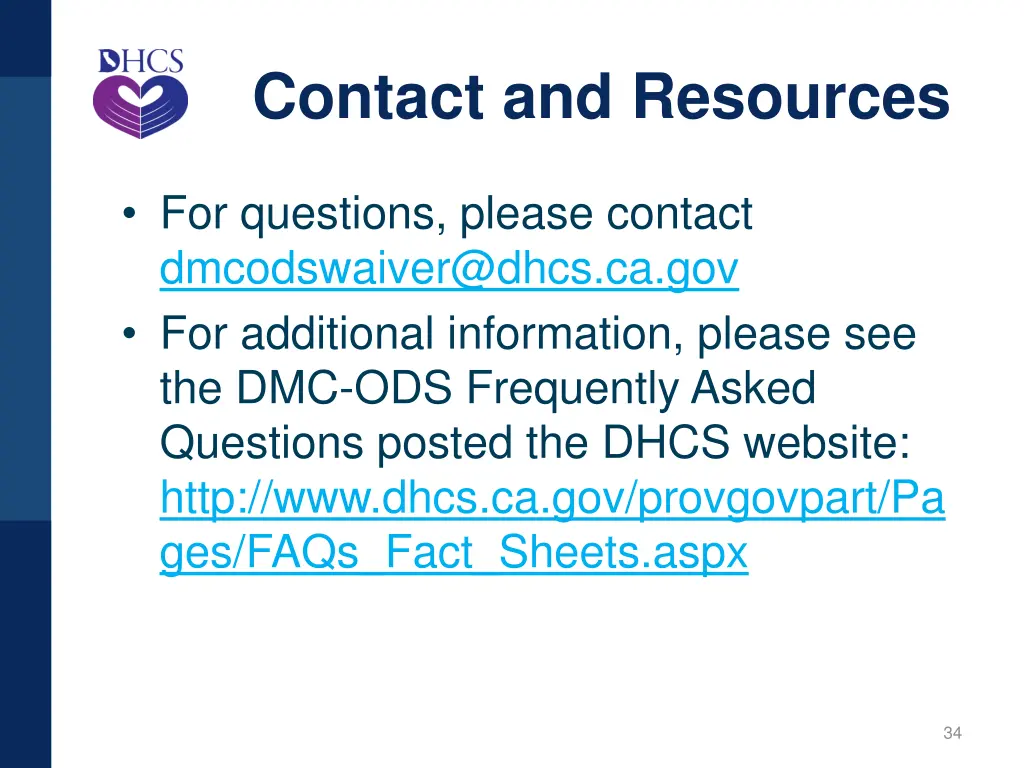 contact and resources