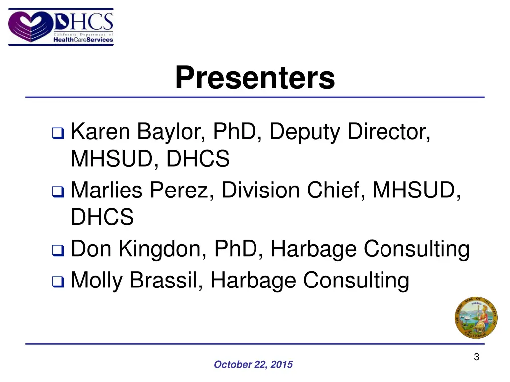 presenters