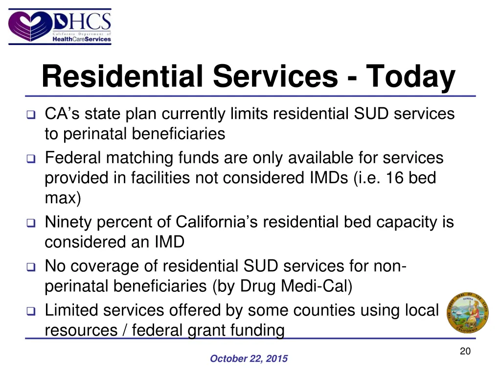 residential services today