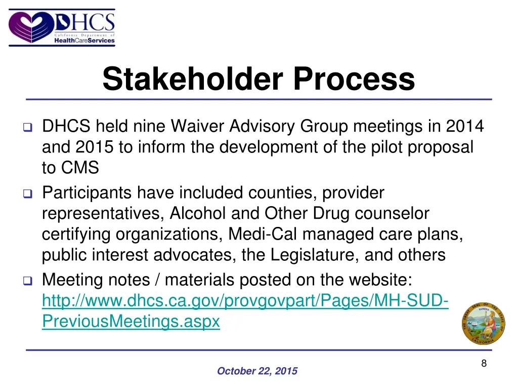 stakeholder process