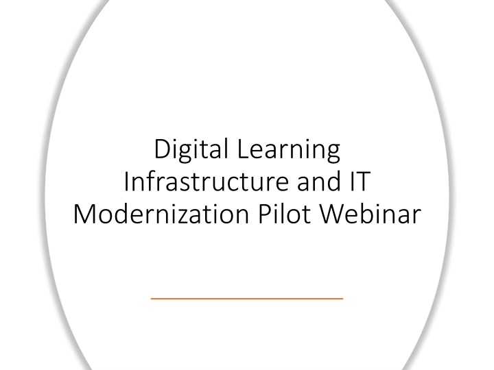 digital learning infrastructure