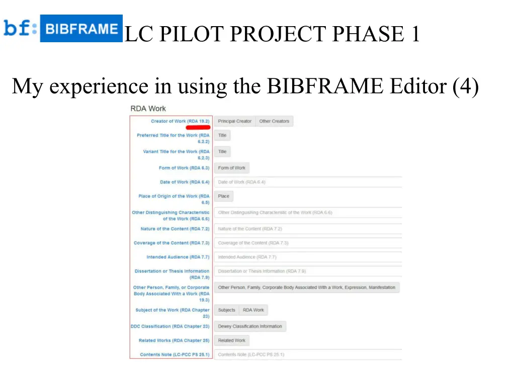 l lc pilot project phase 1 7