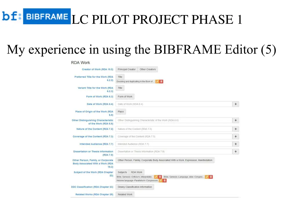 l lc pilot project phase 1 8