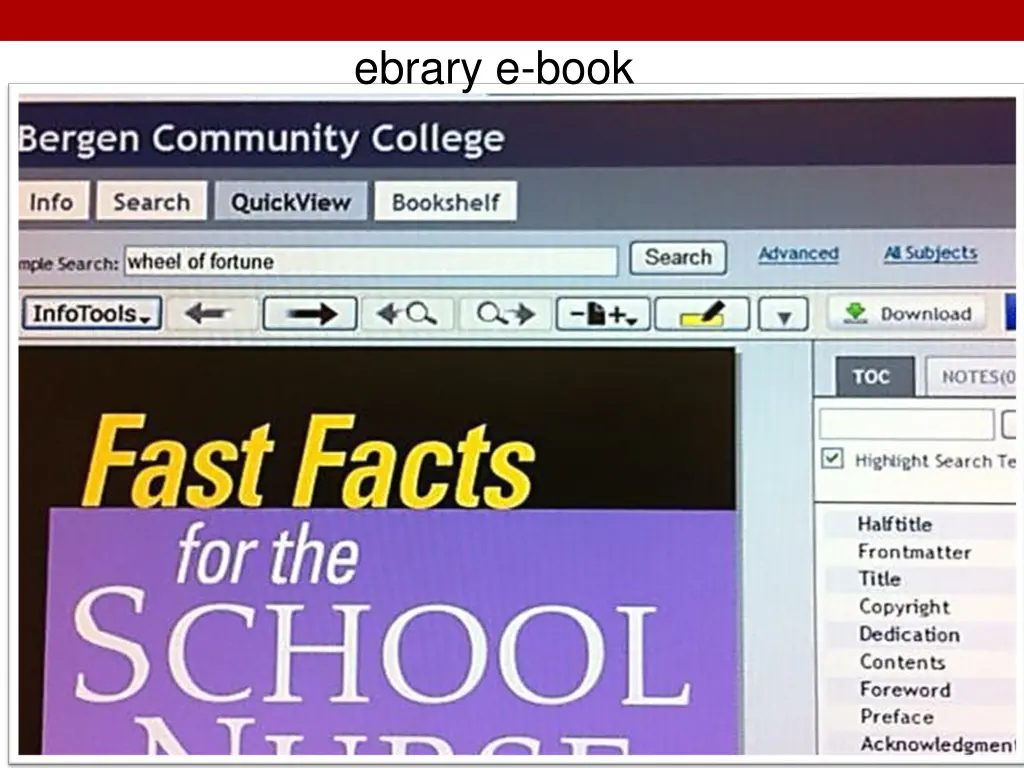 ebrary e book