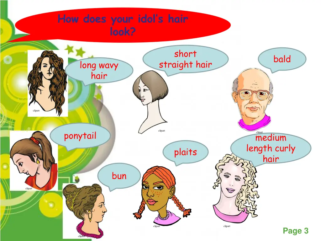 how does your idol s hair look