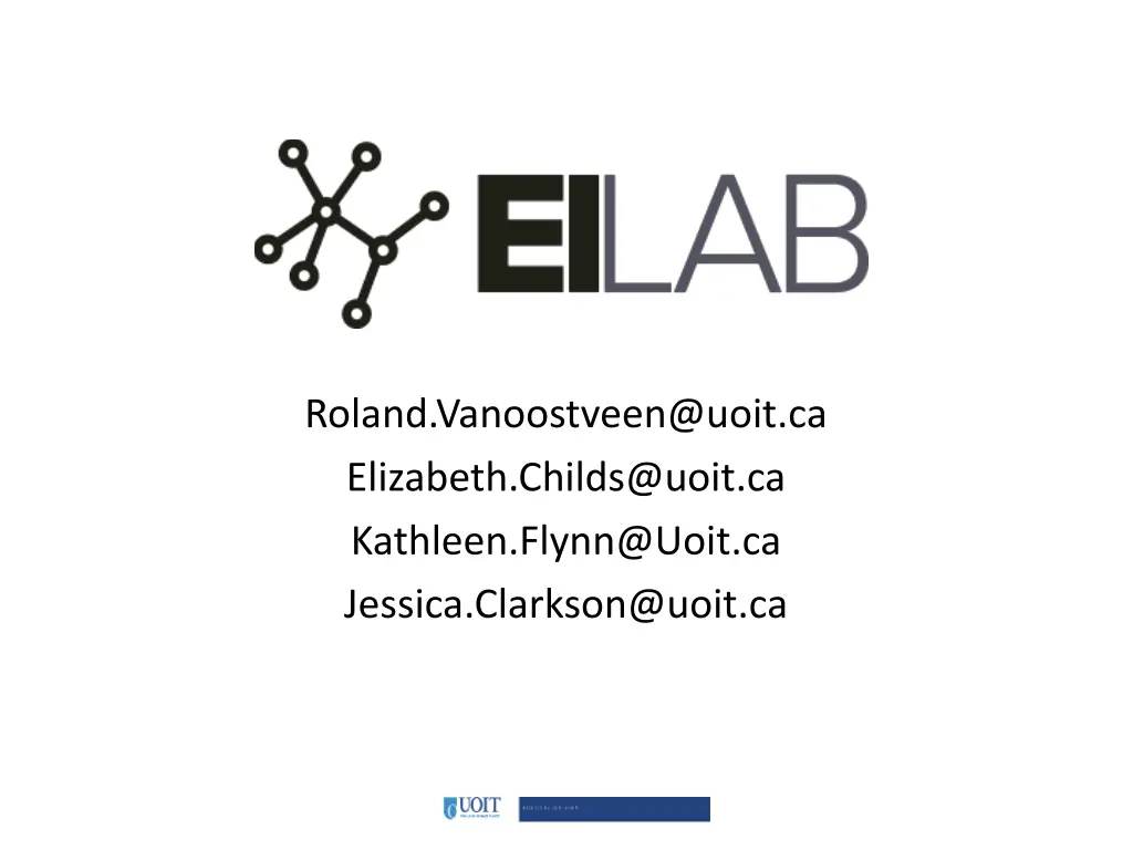 roland vanoostveen@uoit ca elizabeth childs@uoit