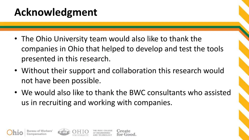 acknowledgment 1
