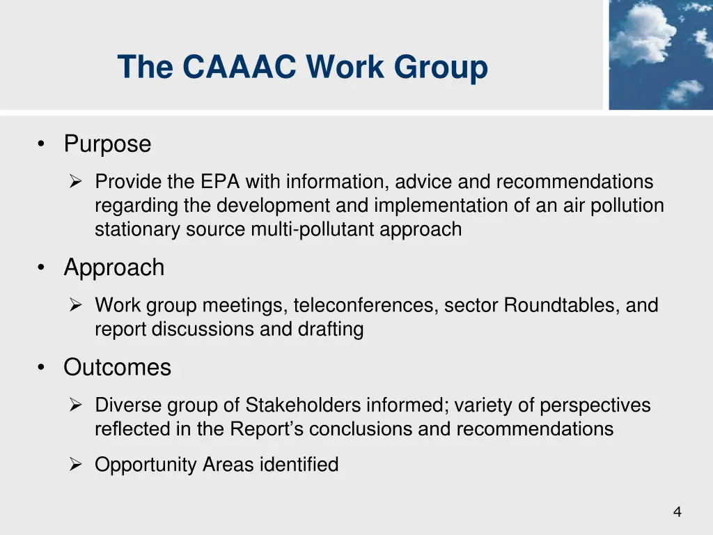 the caaac work group