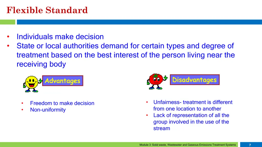 flexible standard