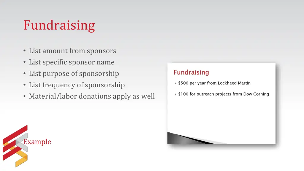 fundraising