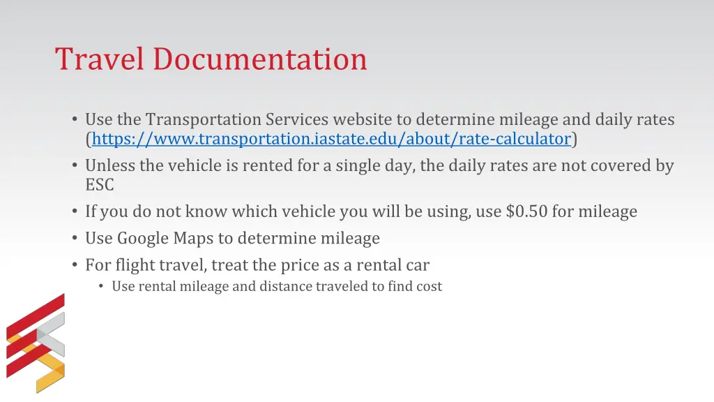 travel documentation
