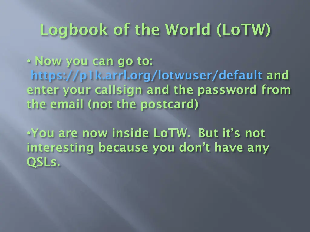 logbook of the world lotw 12