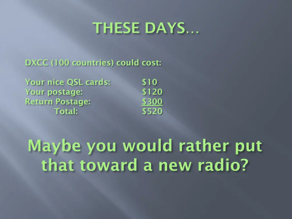 these days 2