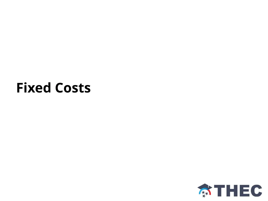 fixed costs