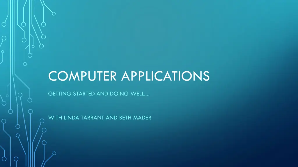 computer applications 1